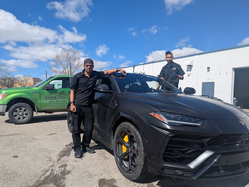 The Stealth crew just finished working on a beautiful Lamborghini Urus SUV